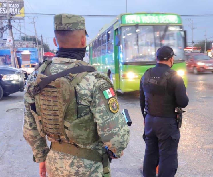 Refuerza Guadalupe seguridad con apoyo del Ejército Mexicano