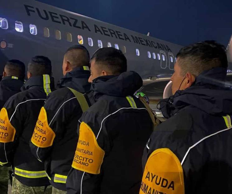 Viaja avión de FAM rumbo a Turquía para apoyar tras sismo