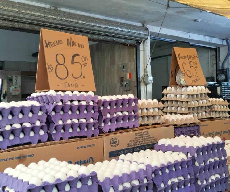 Sigue al alza el precio del huevo en NL