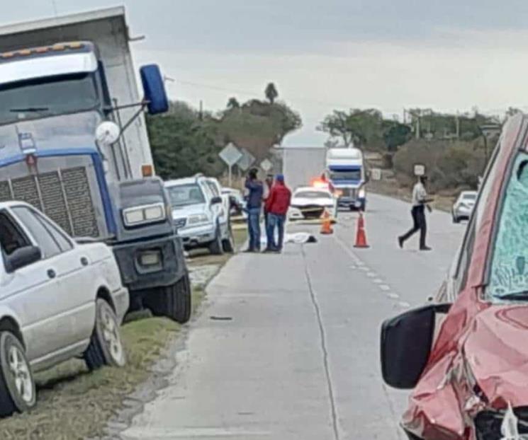 Adulto mayor muere tras ser embestido en Cadereyta