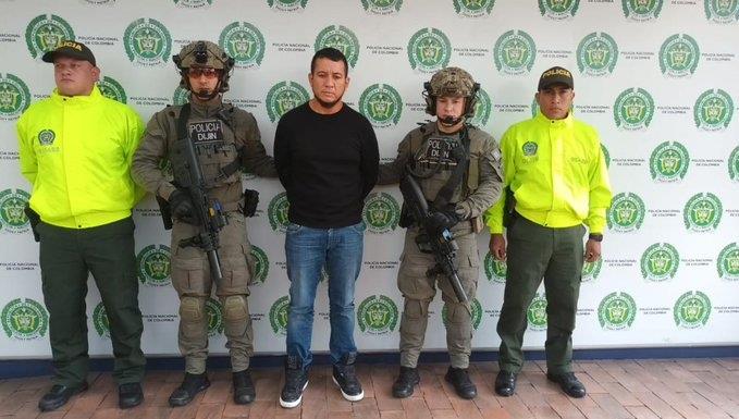 Capturan narco ecuatoriano en Colombia