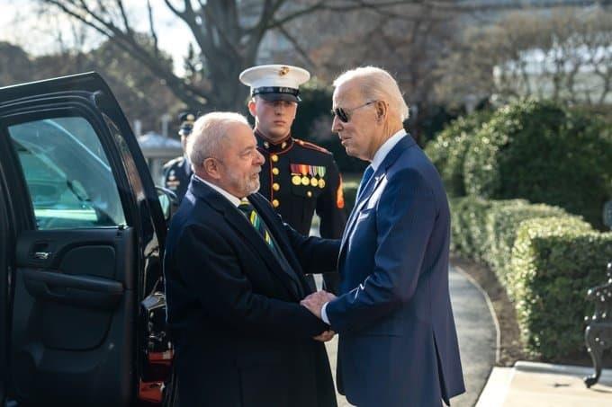 Recibe Biden a Lula en la Casa Blanca