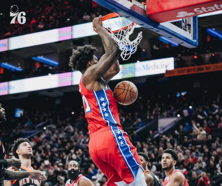 76ers siguen con su gran paso en la NBA