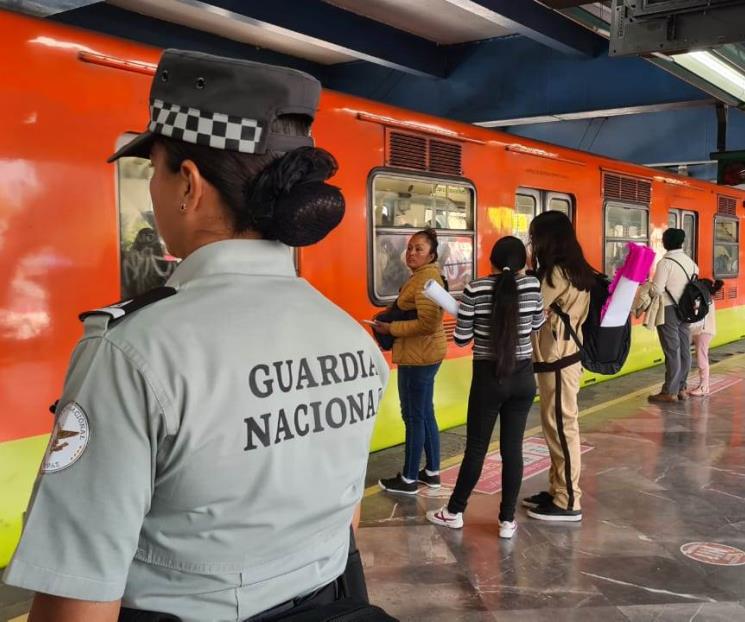 A un mes con la Guardia, Metro sigue con fallas