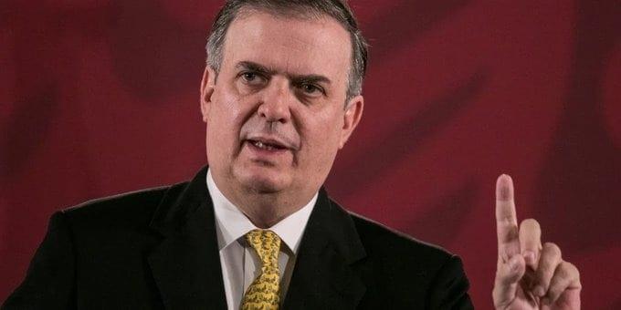 Ebrard descarta tensión con EU tras anuncio de AMLO