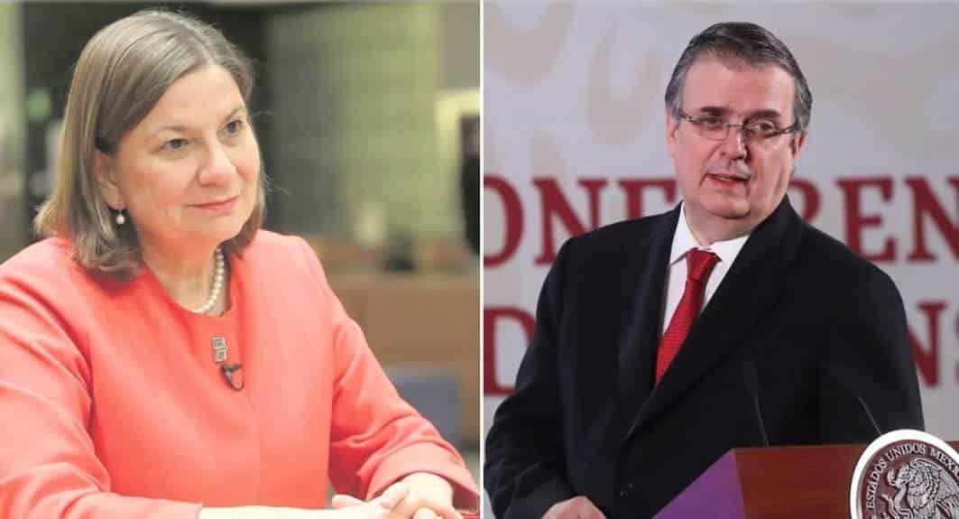 Responde Bárcena a Ebrard por Quédate en México