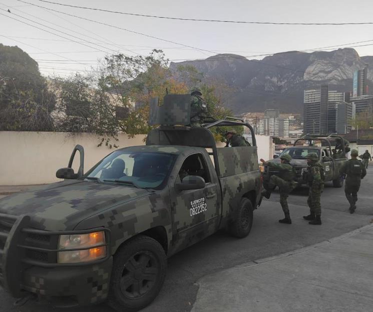 Blinda Ejército a Santa Catarina