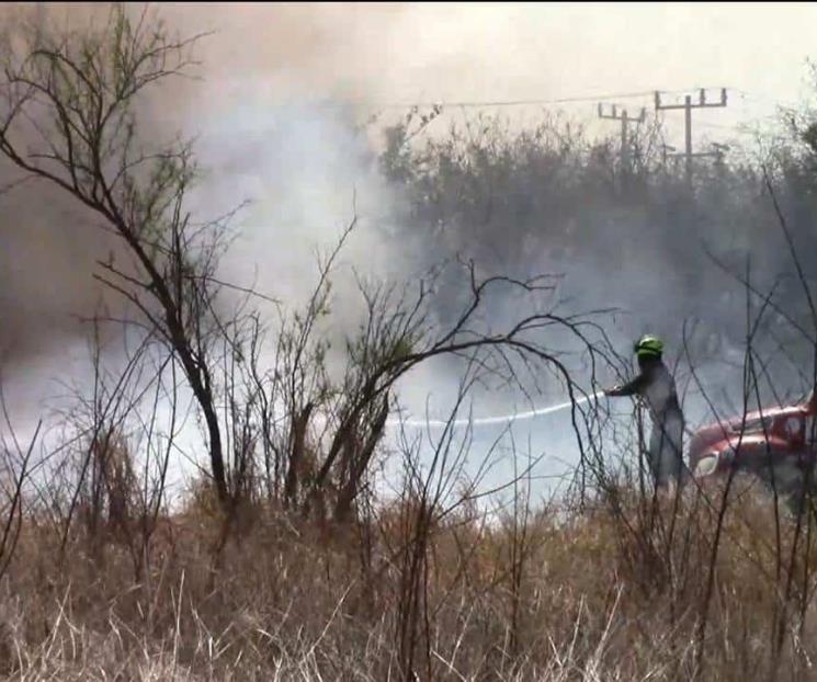 Evacuan a familias por incendio