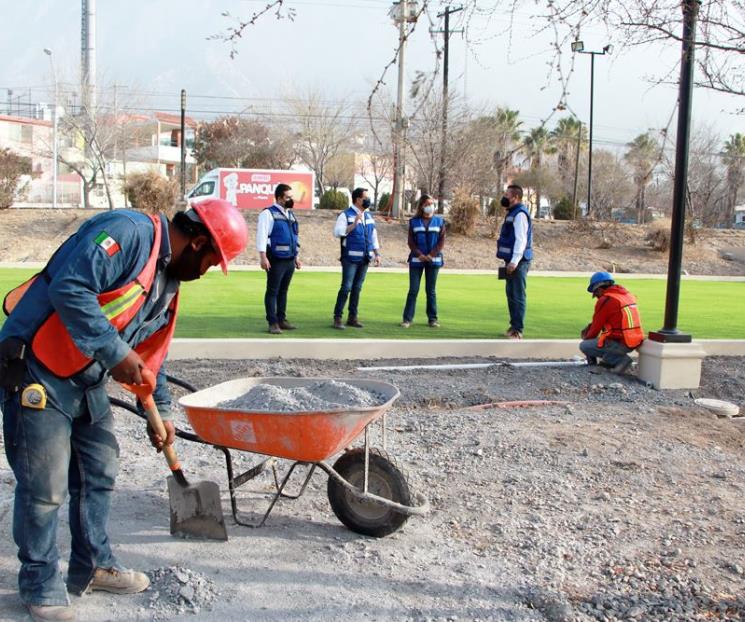 Supervisa Nava avance de Parque Clouthier