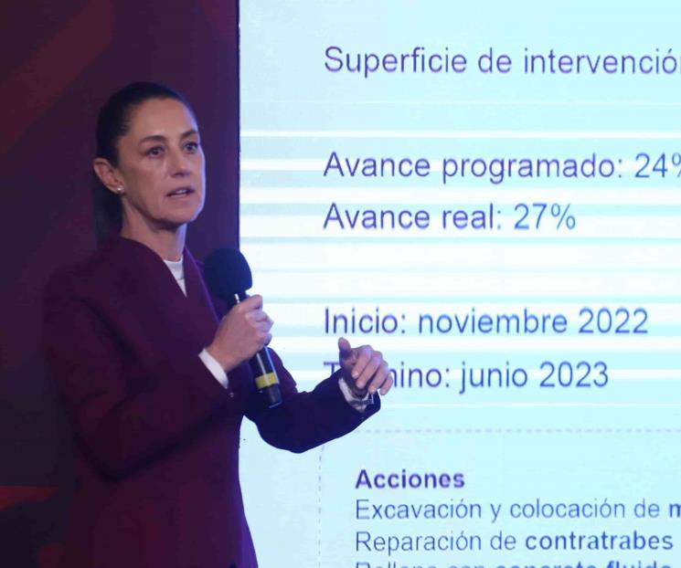 Gracias al AIFA, el AICM sigue existiendo: Sheinbaum