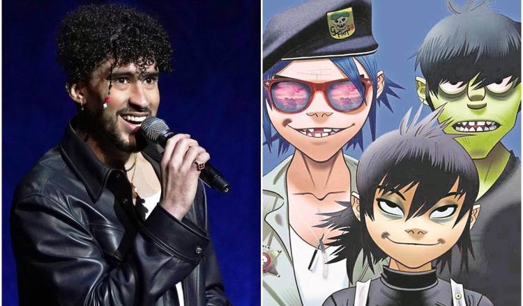 Bad Bunny y Gorillaz: filtran fragmento de canción conjunta