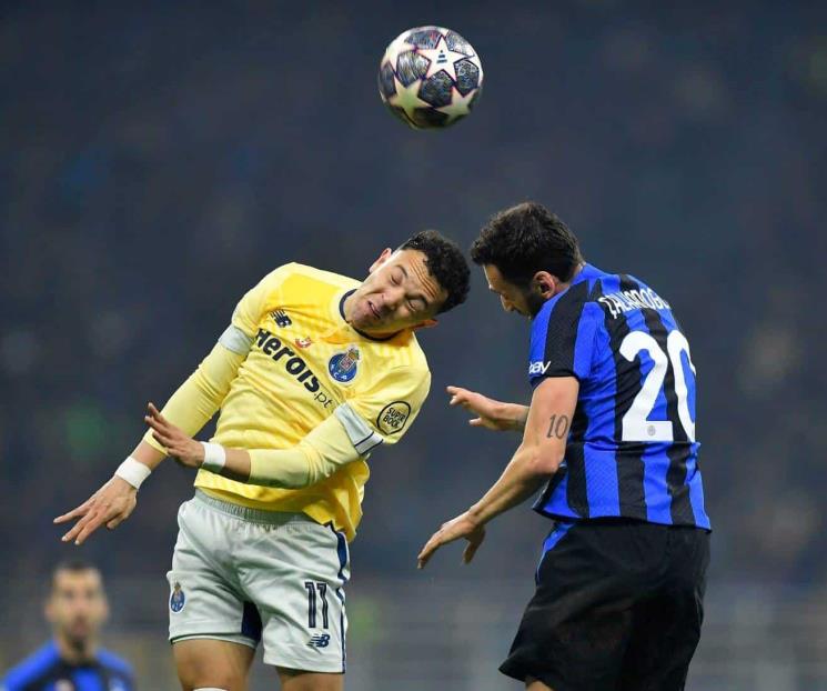 Inter saca ventaja frente al Porto en Champions League