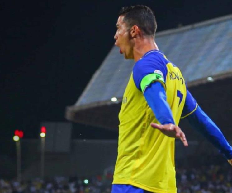 Logra CR7 tres goles y Al Nassr lidera en Arabia