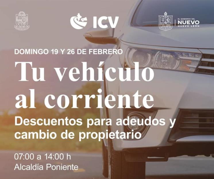 Invita San Pedro a que pongan su vehículo al corriente