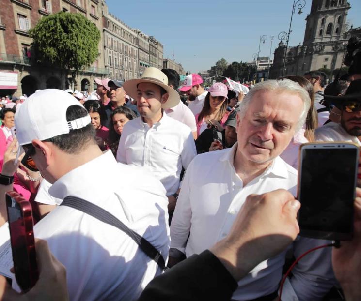 Venimos para defender la democracia:  Cortés y Creel