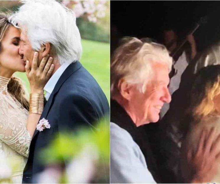 Después del susto, Gere celebra el cumpleaños de su esposa