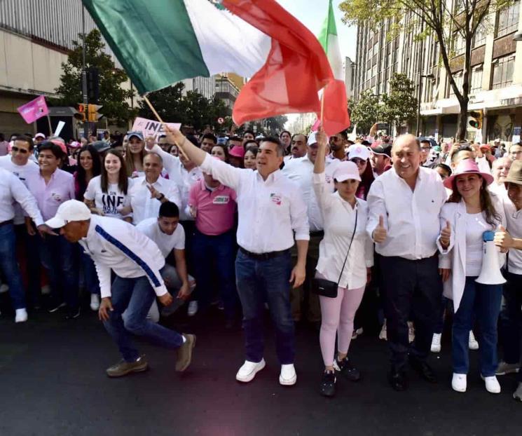 Misión cumplida, reventamos el Zócalo: Alito Moreno