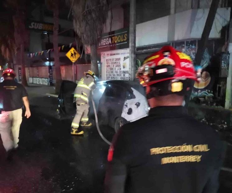 Alarma incendio de vehículo