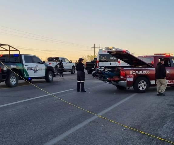 Choque de autos deja 10 muertos en Coahuila