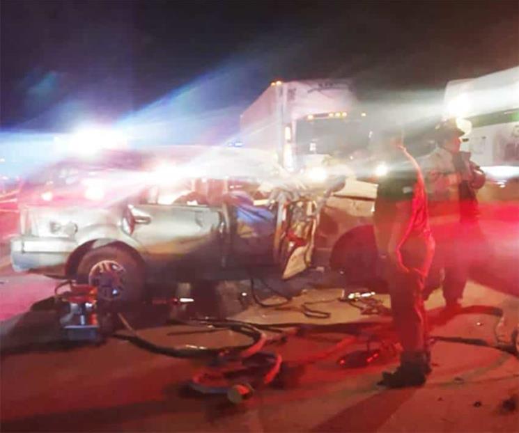 Deja carreterazo 2 muertos en Autopista a Nuevo Laredo