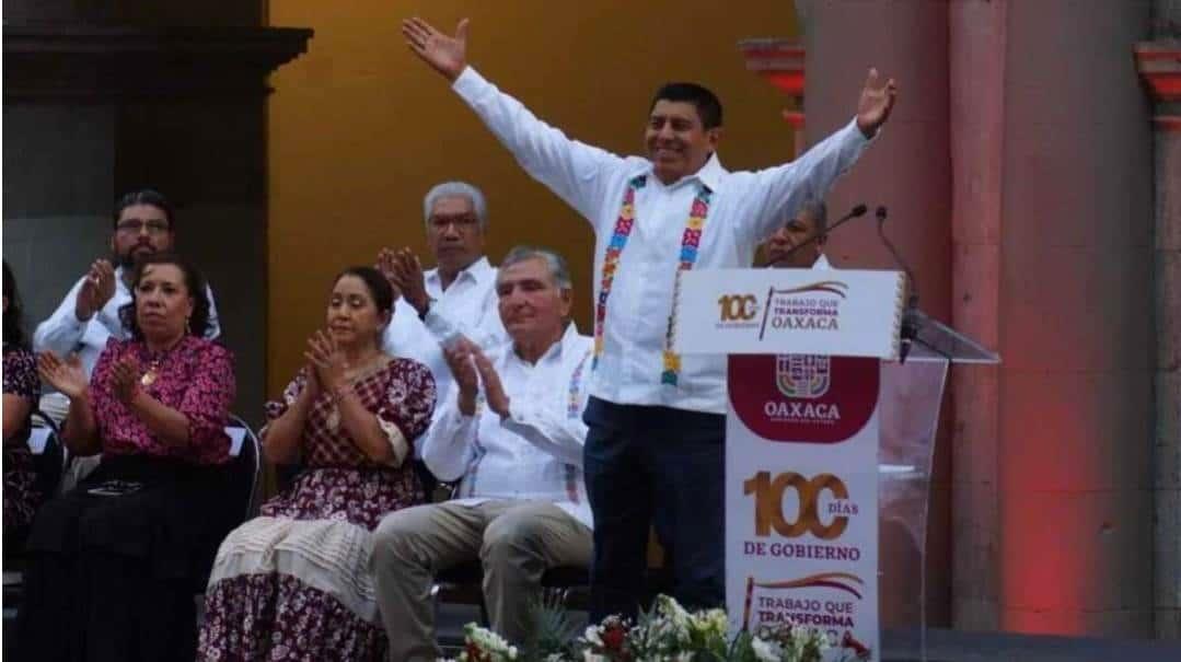 Jara destaca logros a 100 días de gobierno en Oaxaca