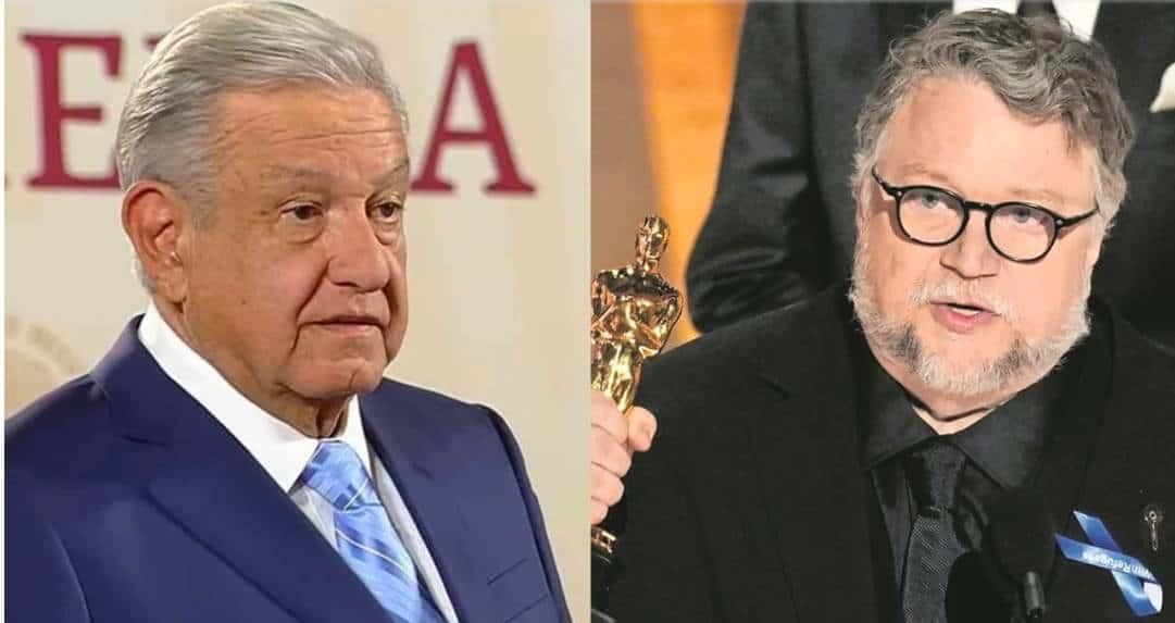 AMLO felicita a Guillermo del Toro por ganar un Oscar