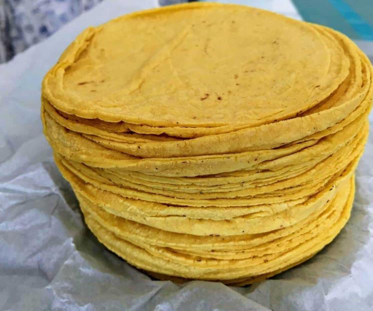 Baja de maíz mantiene kilo de tortilla en alrededor 22 pesos