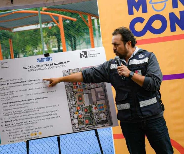 Reconstruirán Ciudad Deportiva de Monterrey
