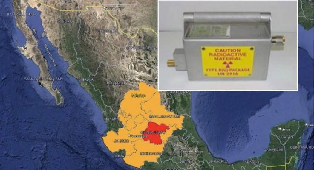 CNSNS alerta por robo de equipo radioactivo en Guanajuato