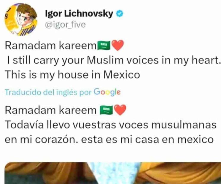 Lleva Igor el Ramadam en México