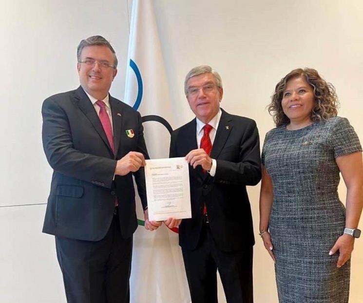 México oficializa intención de albergar Olímpicos