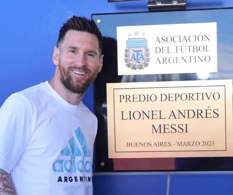 En Argentina le hacen un homenaje a Leo Messi