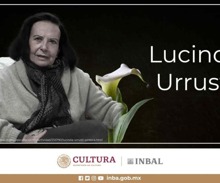 Murió la pintora Lucinda Urrusti a los 94 años