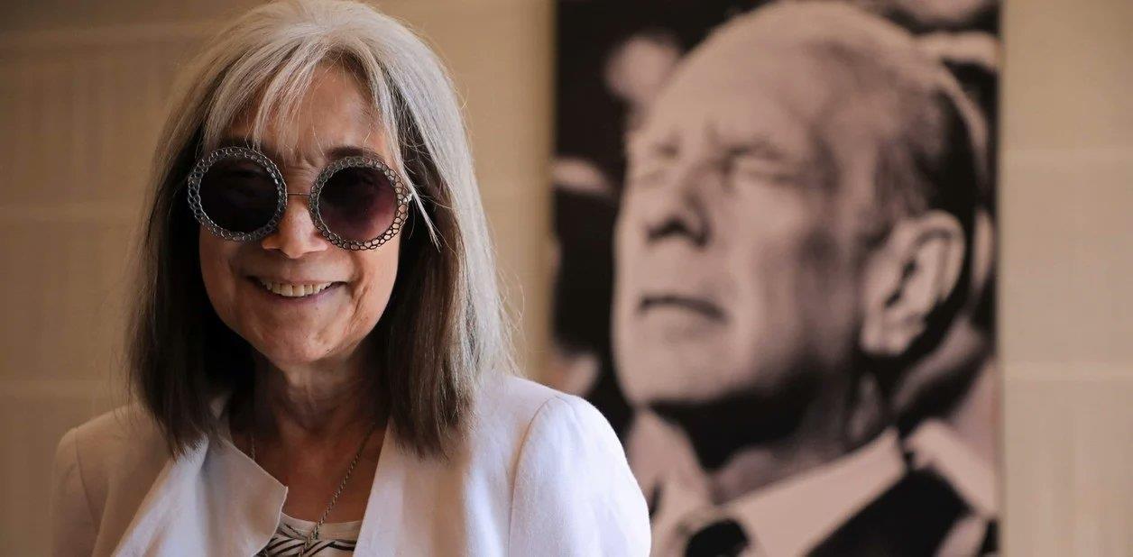 Fallece María Kodama, la traductora y viuda de Borges