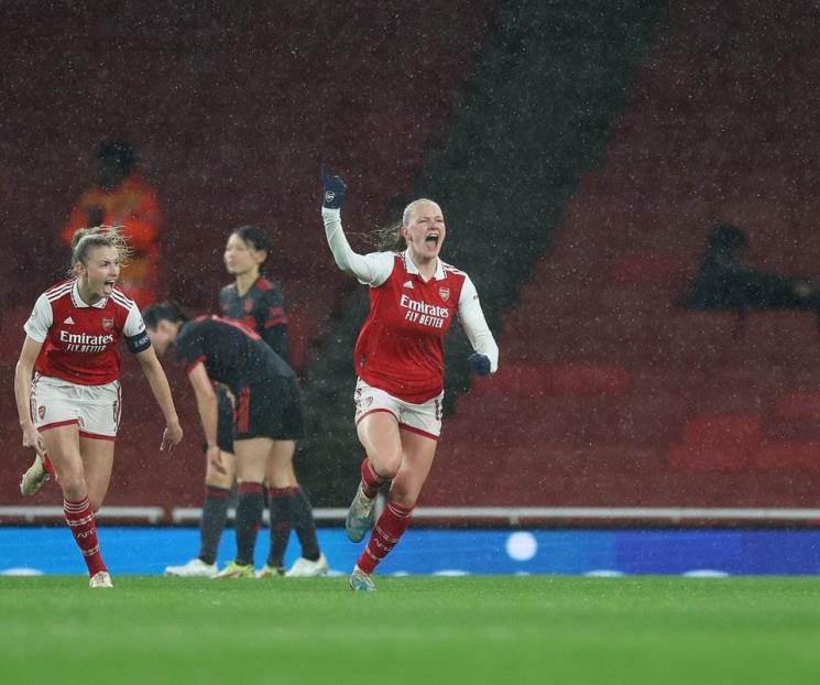 Avanza Arsenal a semifinales en Champions Femenil