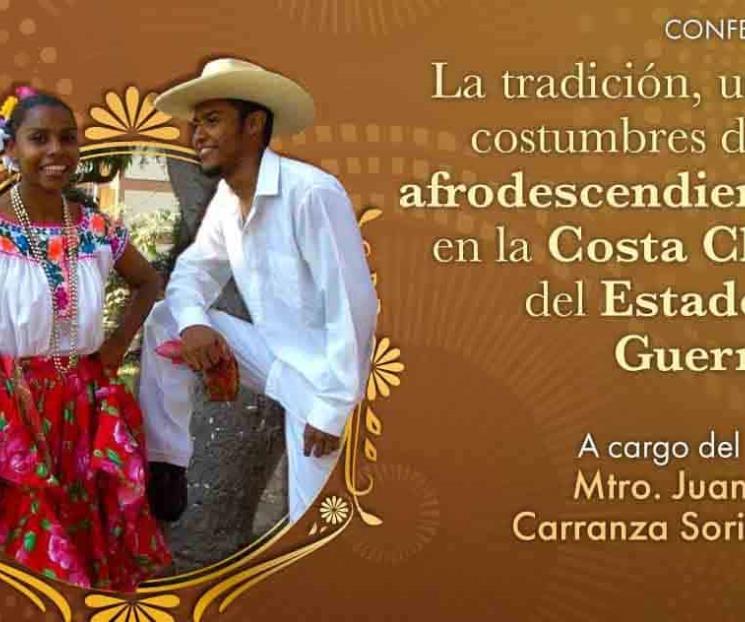 Charlarán sobre los afrodescendientes de Guerrero