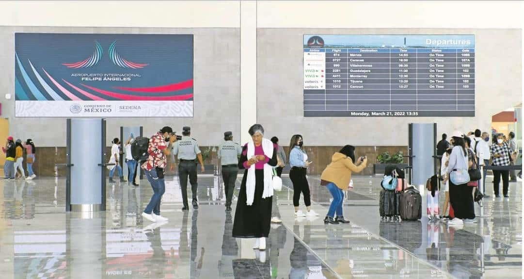 AIFA vuelve a perder pasajeros en febrero