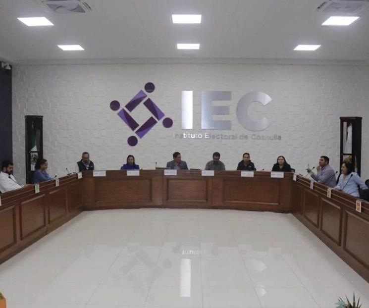 IEC otorga registro a candidatos a gubernatura de Coahuila