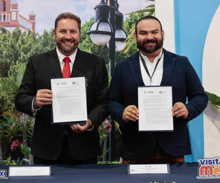 Firma Monterrey convenio de cooperación con Mérida