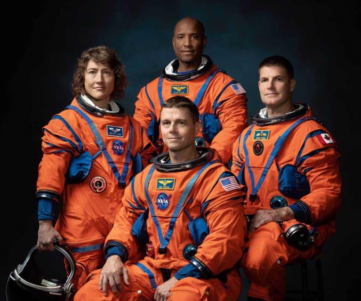 Revela NASA a los astronautas de Artemis II
