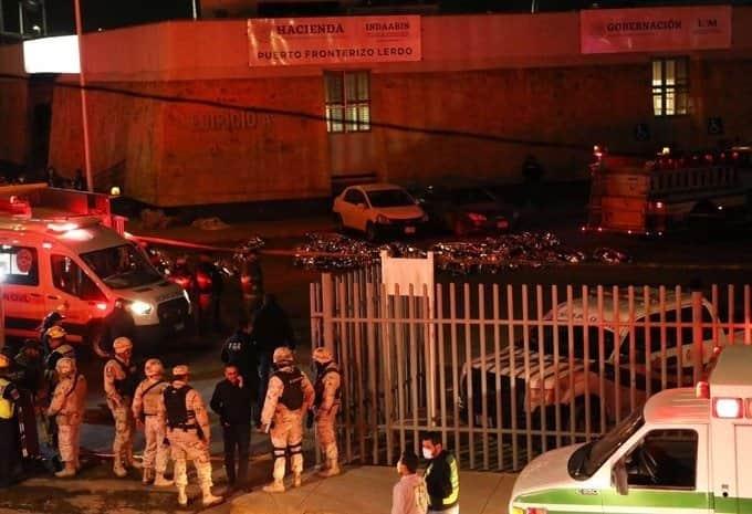 Ya son 40 los migrantes muertos por incendio en CD. Juárez