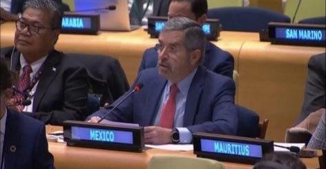 México pide transparencia para reformar Consejo de Seguridad