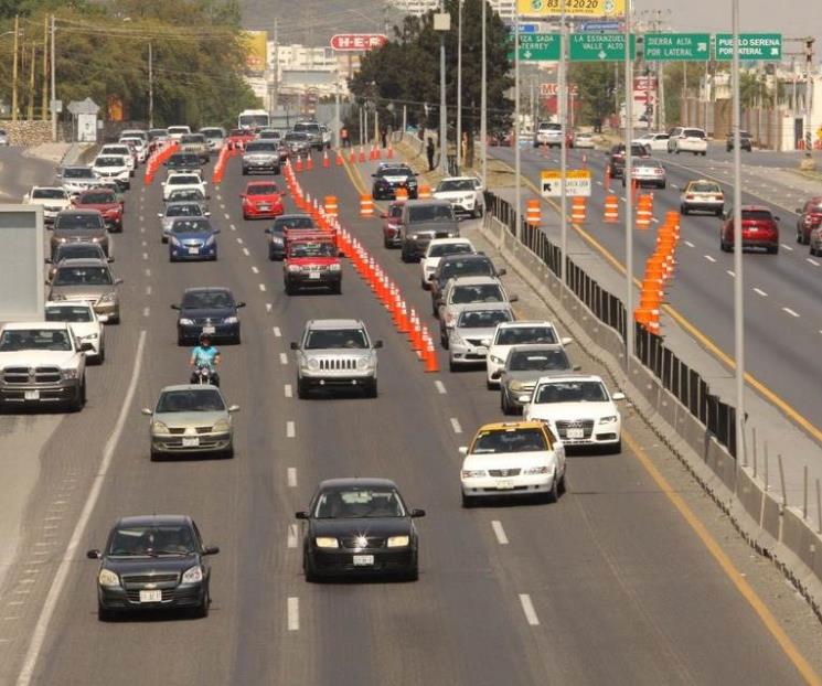 Realizarán contraflujos en Carretera Nacional