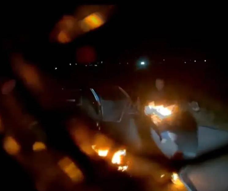 Lanzan bombas molotov a transporte de pasajeros en Edomex