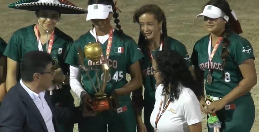 Logra el Tri histórico subcampeonato en Softbol Femenil