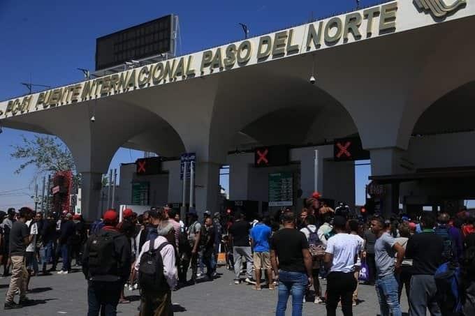 Acaba protesta de migrantes; reabren Puente Internacional