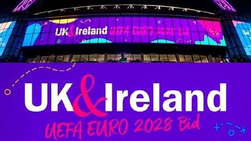 Irlanda y UK vs Turquía para organizar EURO 2028