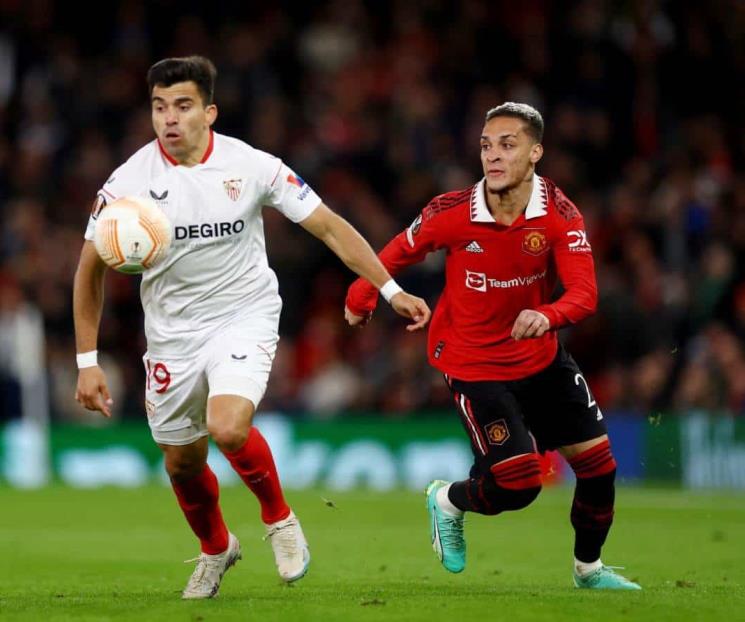 Sevilla rescata empate frente al United