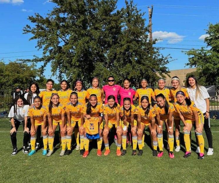 Tigres Femenil gana y lideran la Sub-18
