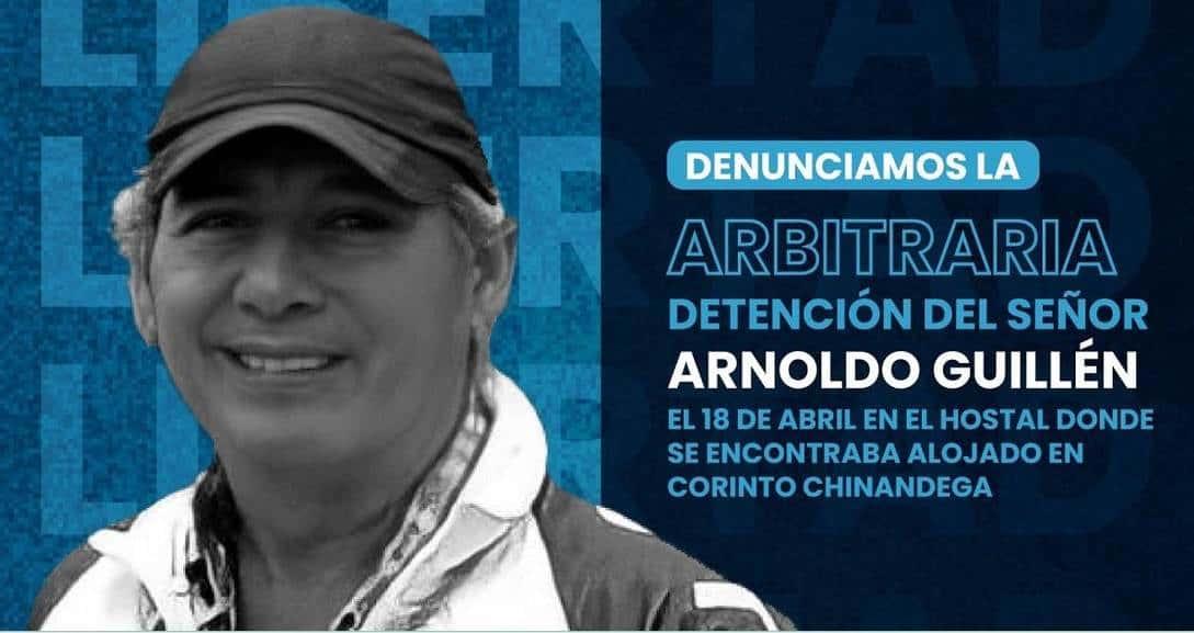 Denuncian arresto político en Nicaragua de mexicano